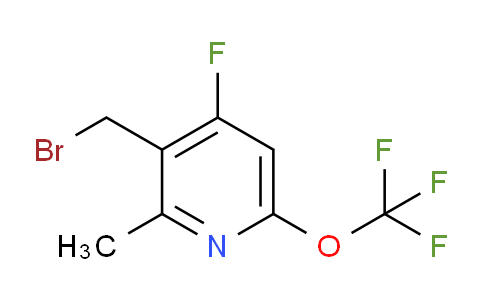 AM164789 | 1804328-73-1 | 3-(Bromomethyl)-4-fluoro-2-methyl-6-(trifluoromethoxy)pyridine