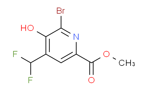AM16480 | 1806068-34-7 | Methyl 2-bromo-4-(difluoromethyl)-3-hydroxypyridine-6-carboxylate