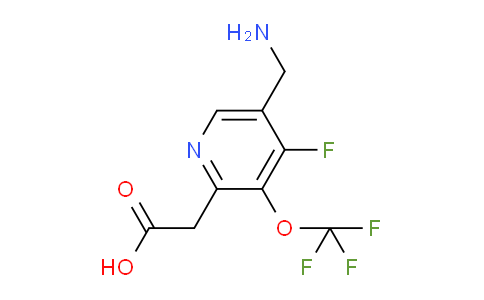 AM164804 | 1803684-71-0 | 5-(Aminomethyl)-4-fluoro-3-(trifluoromethoxy)pyridine-2-acetic acid