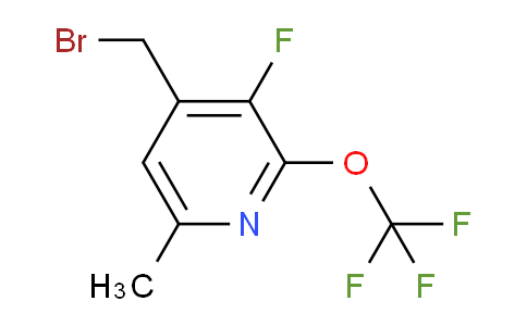 AM164805 | 1804792-13-9 | 4-(Bromomethyl)-3-fluoro-6-methyl-2-(trifluoromethoxy)pyridine