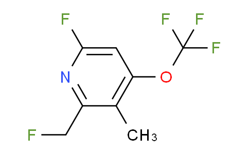 AM164808 | 1804824-59-6 | 6-Fluoro-2-(fluoromethyl)-3-methyl-4-(trifluoromethoxy)pyridine