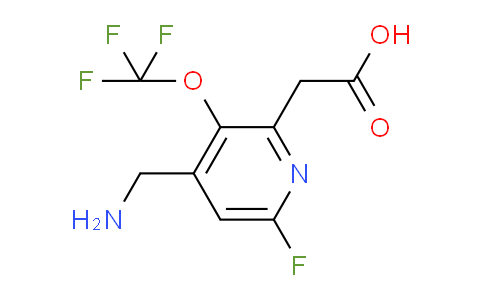 4-(Aminomethyl)-6-fluoro-3-(trifluoromethoxy)pyridine-2-acetic acid