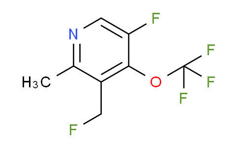 AM164824 | 1804308-68-6 | 5-Fluoro-3-(fluoromethyl)-2-methyl-4-(trifluoromethoxy)pyridine