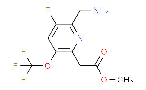 AM164825 | 1804477-69-7 | Methyl 2-(aminomethyl)-3-fluoro-5-(trifluoromethoxy)pyridine-6-acetate