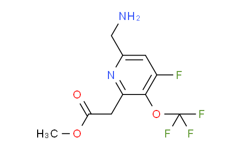 AM164829 | 1804760-32-4 | Methyl 6-(aminomethyl)-4-fluoro-3-(trifluoromethoxy)pyridine-2-acetate