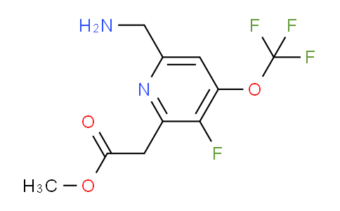 AM164833 | 1804642-44-1 | Methyl 6-(aminomethyl)-3-fluoro-4-(trifluoromethoxy)pyridine-2-acetate