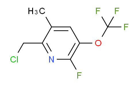 AM164834 | 1804328-81-1 | 2-(Chloromethyl)-6-fluoro-3-methyl-5-(trifluoromethoxy)pyridine