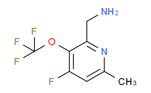 2-(Aminomethyl)-4-fluoro-6-methyl-3-(trifluoromethoxy)pyridine