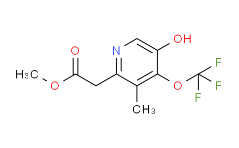 AM164853 | 1803693-32-4 | Methyl 5-hydroxy-3-methyl-4-(trifluoromethoxy)pyridine-2-acetate