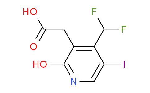 AM16486 | 1805256-55-6 | 4-(Difluoromethyl)-2-hydroxy-5-iodopyridine-3-acetic acid