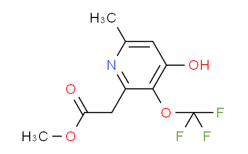 AM164861 | 1804773-07-6 | Methyl 4-hydroxy-6-methyl-3-(trifluoromethoxy)pyridine-2-acetate