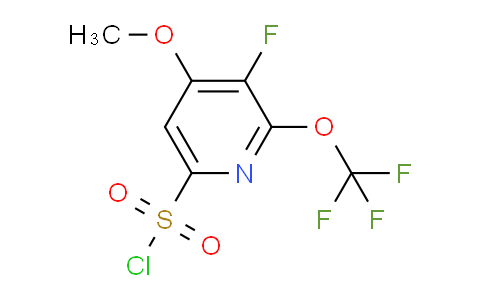 AM164867 | 1806256-61-0 | 3-Fluoro-4-methoxy-2-(trifluoromethoxy)pyridine-6-sulfonyl chloride