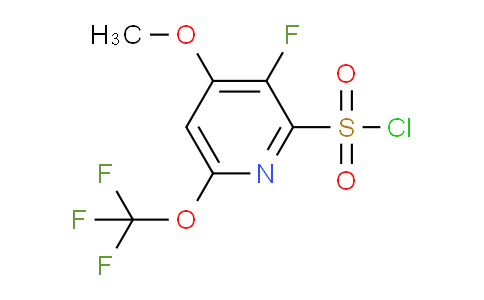 AM164870 | 1805977-22-3 | 3-Fluoro-4-methoxy-6-(trifluoromethoxy)pyridine-2-sulfonyl chloride