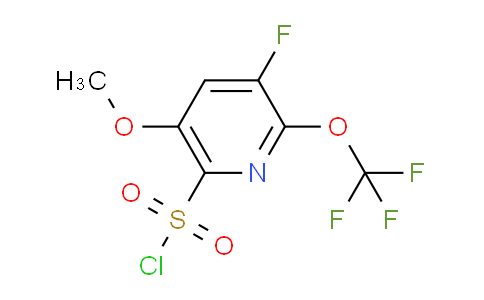 AM164874 | 1803700-39-1 | 3-Fluoro-5-methoxy-2-(trifluoromethoxy)pyridine-6-sulfonyl chloride