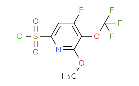 AM164878 | 1806256-69-8 | 4-Fluoro-2-methoxy-3-(trifluoromethoxy)pyridine-6-sulfonyl chloride