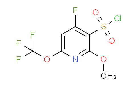 AM164884 | 1804310-28-8 | 4-Fluoro-2-methoxy-6-(trifluoromethoxy)pyridine-3-sulfonyl chloride