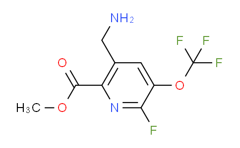 AM164885 | 1804759-20-3 | Methyl 5-(aminomethyl)-2-fluoro-3-(trifluoromethoxy)pyridine-6-carboxylate