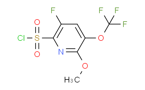 AM164888 | 1804434-27-2 | 5-Fluoro-2-methoxy-3-(trifluoromethoxy)pyridine-6-sulfonyl chloride