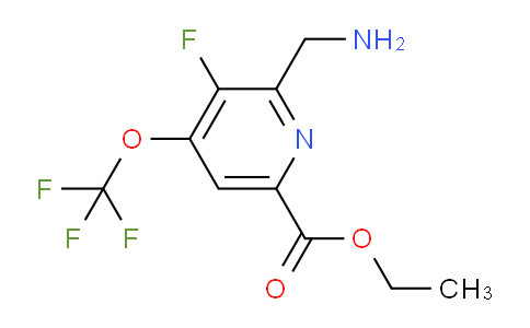 AM164889 | 1805966-28-2 | Ethyl 2-(aminomethyl)-3-fluoro-4-(trifluoromethoxy)pyridine-6-carboxylate