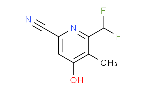 AM16489 | 1807031-27-1 | 6-Cyano-2-(difluoromethyl)-4-hydroxy-3-methylpyridine