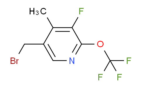 AM164890 | 1804620-65-2 | 5-(Bromomethyl)-3-fluoro-4-methyl-2-(trifluoromethoxy)pyridine