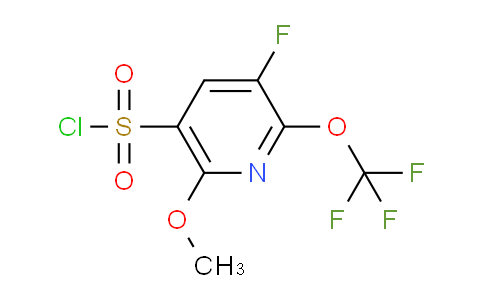AM164891 | 1804310-42-6 | 3-Fluoro-6-methoxy-2-(trifluoromethoxy)pyridine-5-sulfonyl chloride