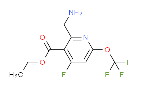 AM164895 | 1803684-32-3 | Ethyl 2-(aminomethyl)-4-fluoro-6-(trifluoromethoxy)pyridine-3-carboxylate