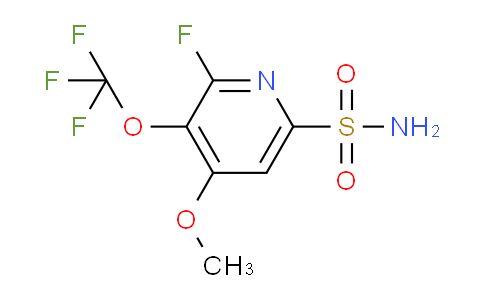 AM164896 | 1804310-58-4 | 2-Fluoro-4-methoxy-3-(trifluoromethoxy)pyridine-6-sulfonamide