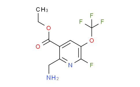 AM164904 | 1804759-70-3 | Ethyl 2-(aminomethyl)-6-fluoro-5-(trifluoromethoxy)pyridine-3-carboxylate