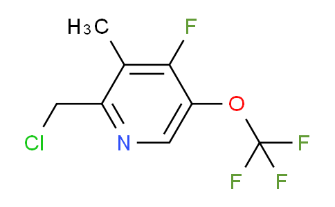 AM164905 | 1804792-29-7 | 2-(Chloromethyl)-4-fluoro-3-methyl-5-(trifluoromethoxy)pyridine