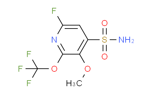 AM164906 | 1804310-73-3 | 6-Fluoro-3-methoxy-2-(trifluoromethoxy)pyridine-4-sulfonamide
