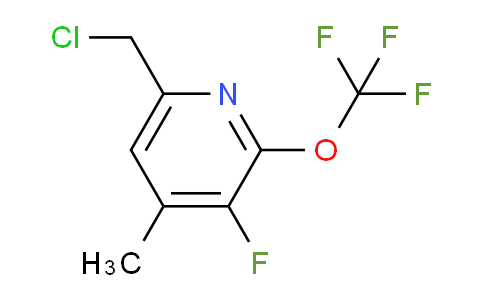 AM164910 | 1806721-44-7 | 6-(Chloromethyl)-3-fluoro-4-methyl-2-(trifluoromethoxy)pyridine