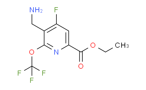 AM164913 | 1804759-86-1 | Ethyl 3-(aminomethyl)-4-fluoro-2-(trifluoromethoxy)pyridine-6-carboxylate