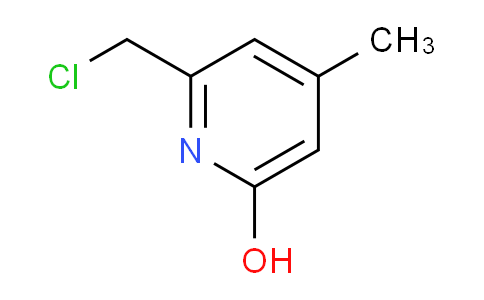 2-Chloromethyl-6-hydroxy-4-methylpyridine