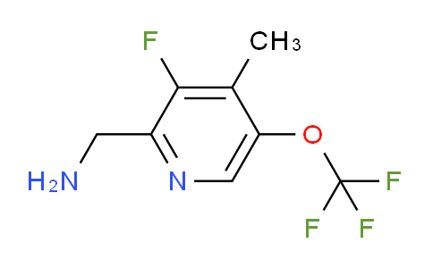 2-(Aminomethyl)-3-fluoro-4-methyl-5-(trifluoromethoxy)pyridine