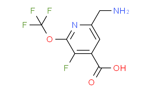 6-(Aminomethyl)-3-fluoro-2-(trifluoromethoxy)pyridine-4-carboxylic acid
