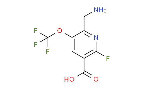 AM164924 | 1804476-45-6 | 2-(Aminomethyl)-6-fluoro-3-(trifluoromethoxy)pyridine-5-carboxylic acid