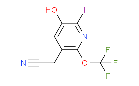 AM164929 | 1804475-94-2 | 3-Hydroxy-2-iodo-6-(trifluoromethoxy)pyridine-5-acetonitrile