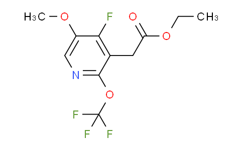 AM164940 | 1804627-39-1 | Ethyl 4-fluoro-5-methoxy-2-(trifluoromethoxy)pyridine-3-acetate