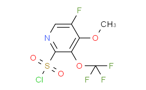 AM164947 | 1803679-49-3 | 5-Fluoro-4-methoxy-3-(trifluoromethoxy)pyridine-2-sulfonyl chloride