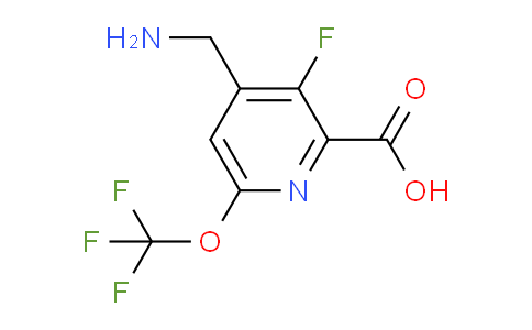 4-(Aminomethyl)-3-fluoro-6-(trifluoromethoxy)pyridine-2-carboxylic acid