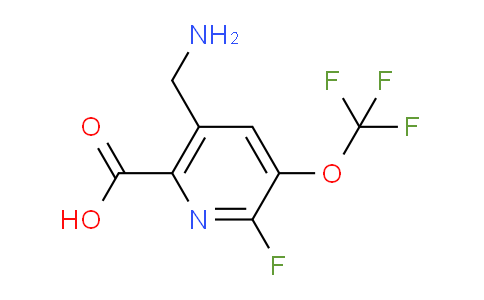 5-(Aminomethyl)-2-fluoro-3-(trifluoromethoxy)pyridine-6-carboxylic acid