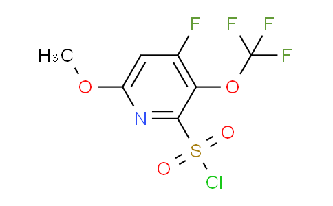 AM164958 | 1805977-24-5 | 4-Fluoro-6-methoxy-3-(trifluoromethoxy)pyridine-2-sulfonyl chloride