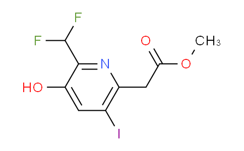 AM16497 | 1805537-20-5 | Methyl 2-(difluoromethyl)-3-hydroxy-5-iodopyridine-6-acetate