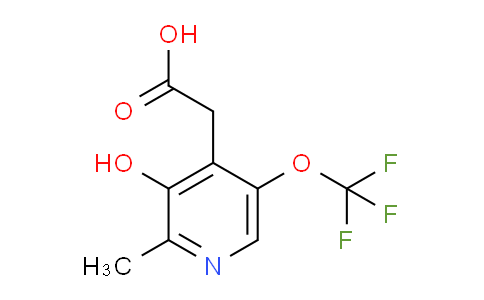 3-Hydroxy-2-methyl-5-(trifluoromethoxy)pyridine-4-acetic acid