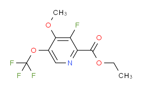 AM164977 | 1804307-22-9 | Ethyl 3-fluoro-4-methoxy-5-(trifluoromethoxy)pyridine-2-carboxylate