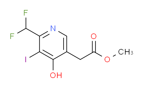 AM16498 | 1805537-56-7 | Methyl 2-(difluoromethyl)-4-hydroxy-3-iodopyridine-5-acetate