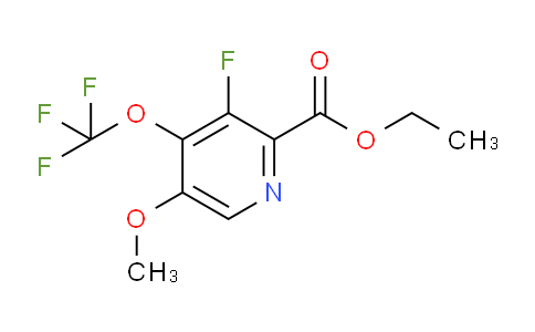 Ethyl 3-fluoro-5-methoxy-4-(trifluoromethoxy)pyridine-2-carboxylate