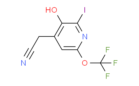 AM164986 | 1806034-81-0 | 3-Hydroxy-2-iodo-6-(trifluoromethoxy)pyridine-4-acetonitrile