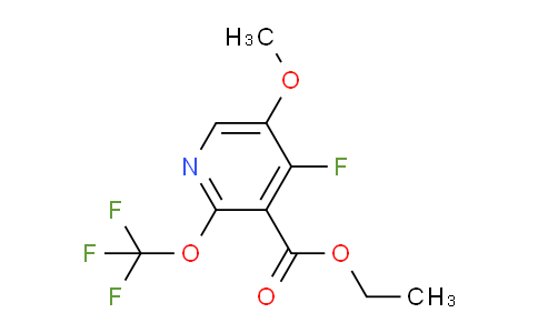 AM164992 | 1804790-57-5 | Ethyl 4-fluoro-5-methoxy-2-(trifluoromethoxy)pyridine-3-carboxylate